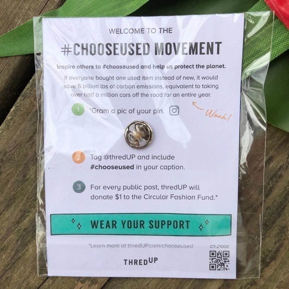 Free USED Enamel Collectible Pin